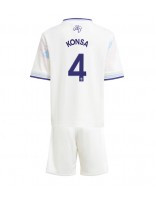 Aston Villa Ezri Konsa #4 Kolmaspaita Lasten 2025-26 Lyhythihainen (+ shortsit)